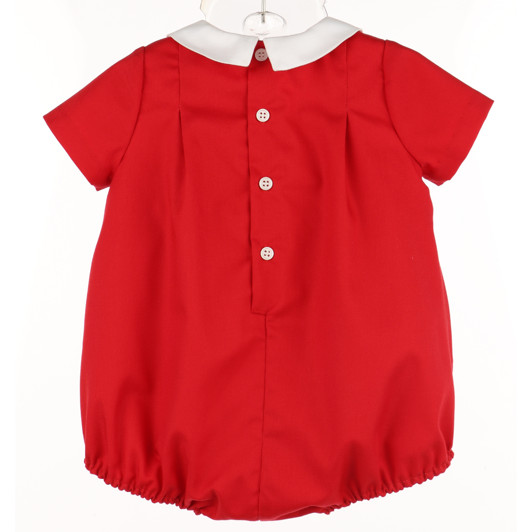 Classic Tabs Boy Bubble - Red