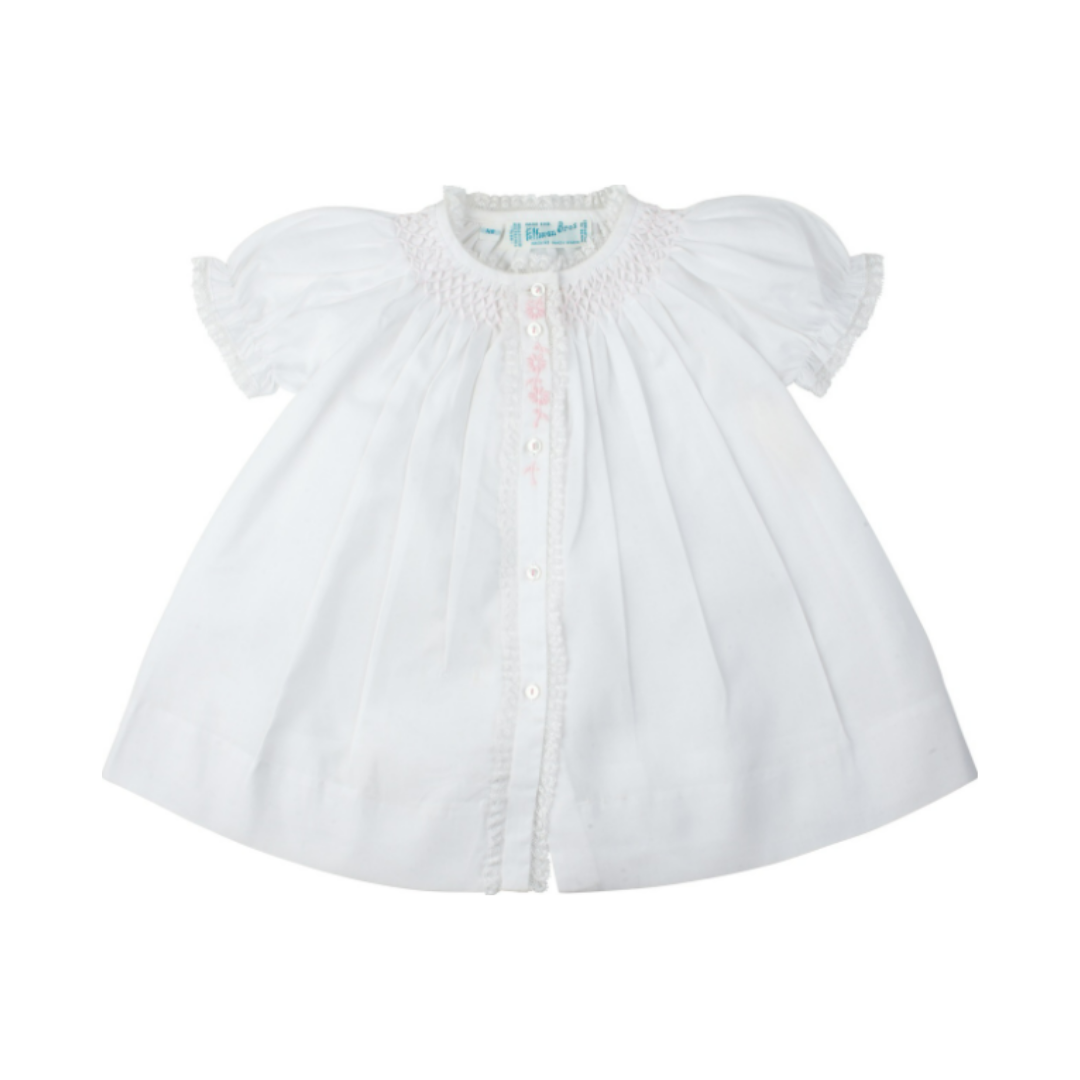 Honeycomb Smocked Yoke Daygown