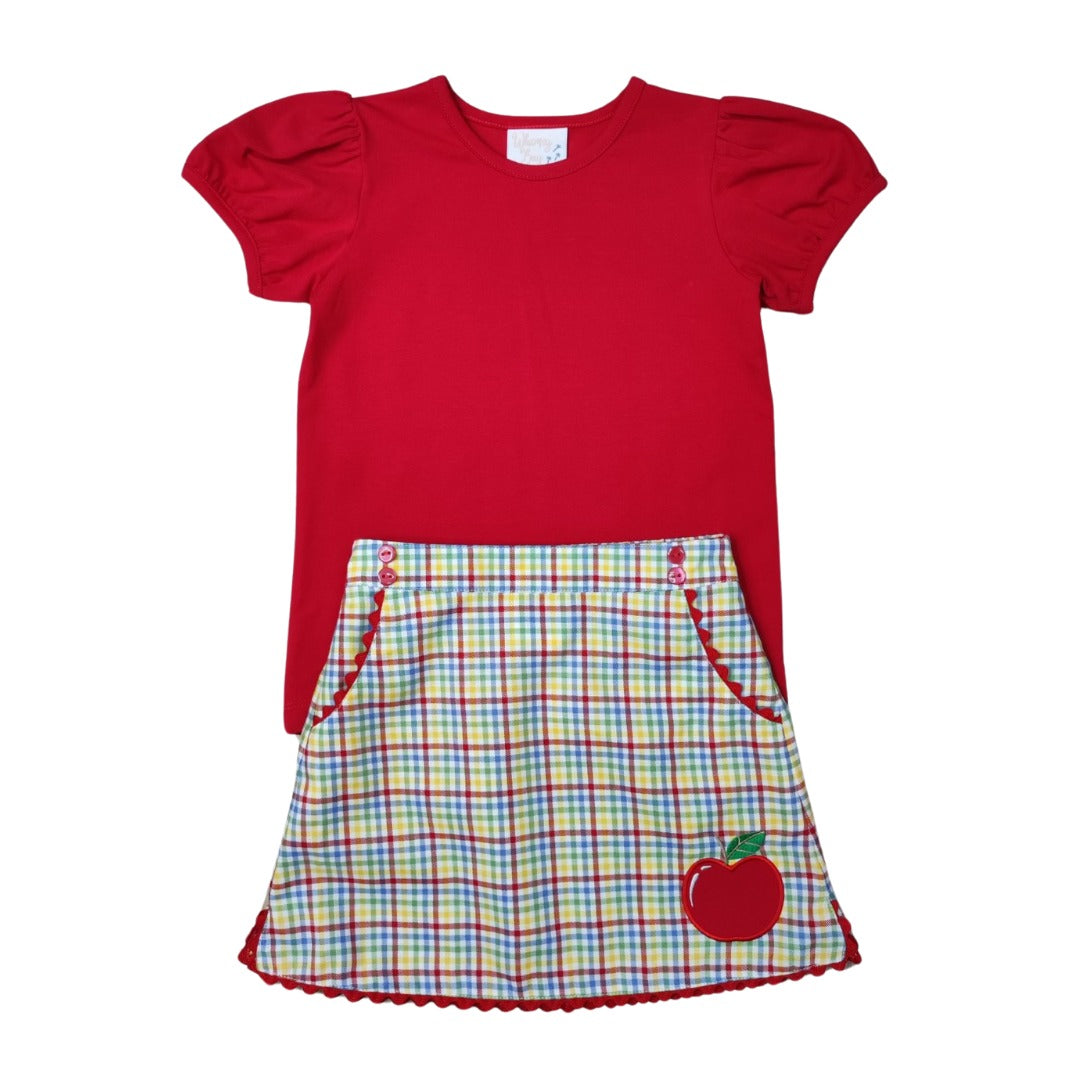 School Days Plaid Harper Set