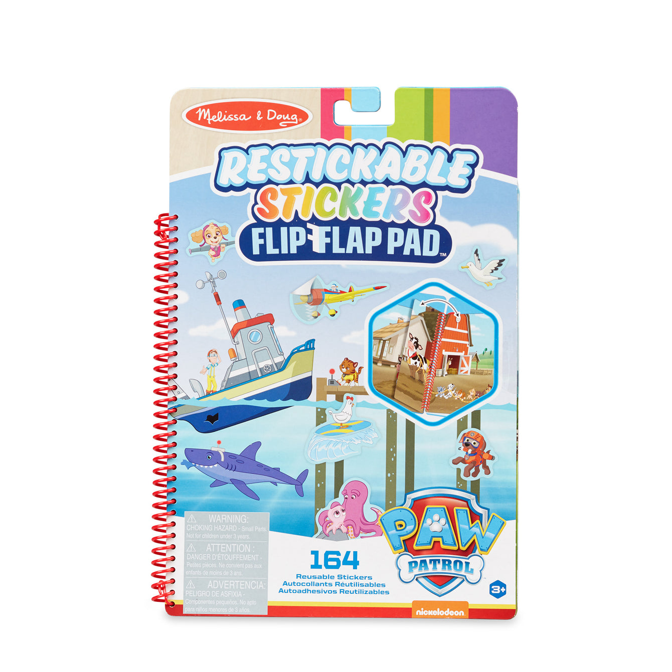 PAW Patrol Restickable Stickers Pad