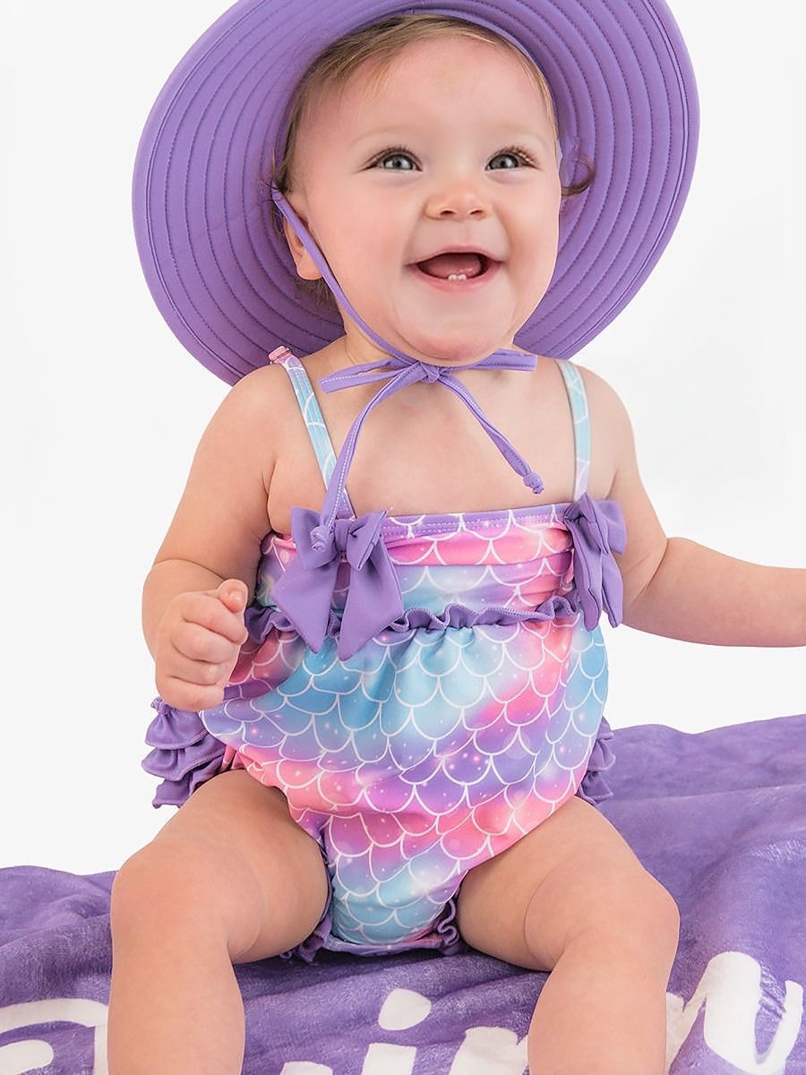 Mermaid Bubble Romper-P1176