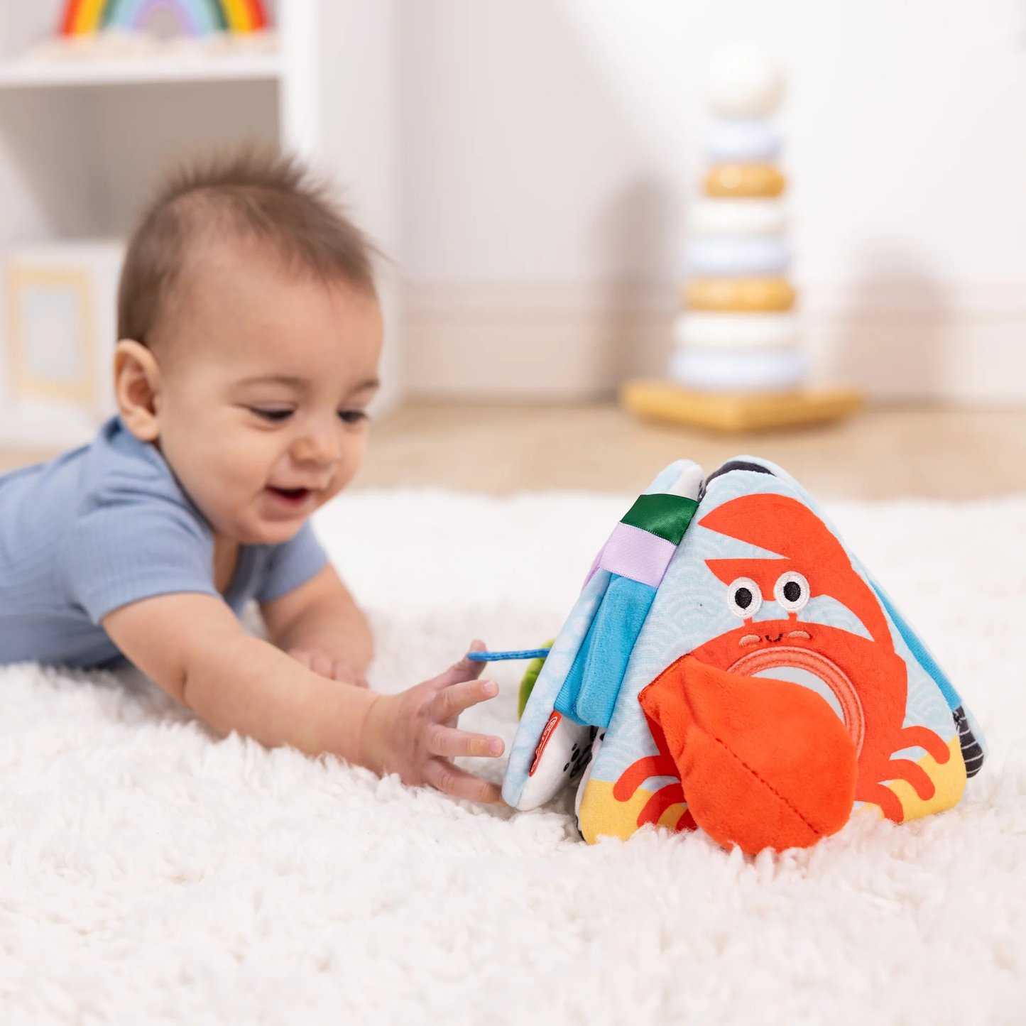 Ocean Tummy Time Triangle Toy - 50744