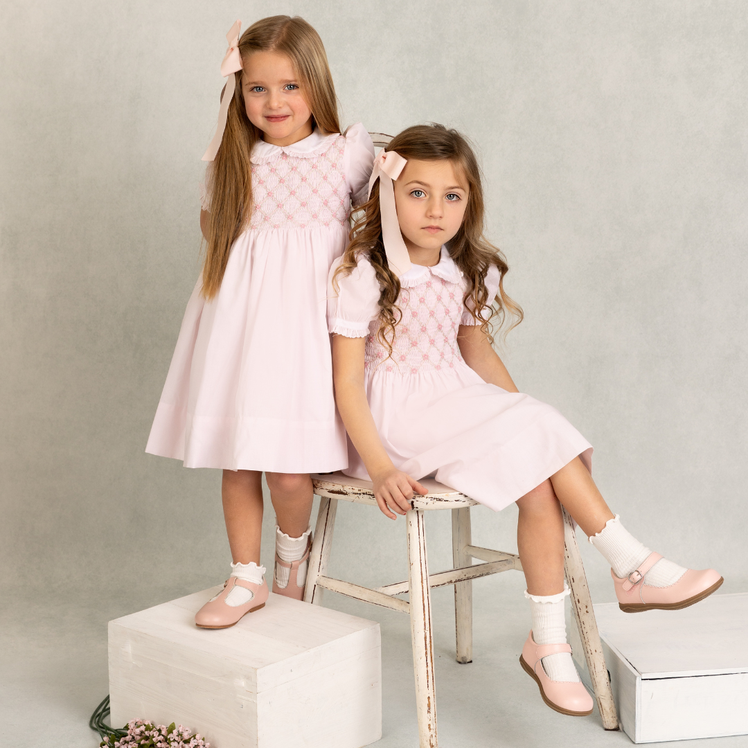 Dainty Smocked Floral Dress
