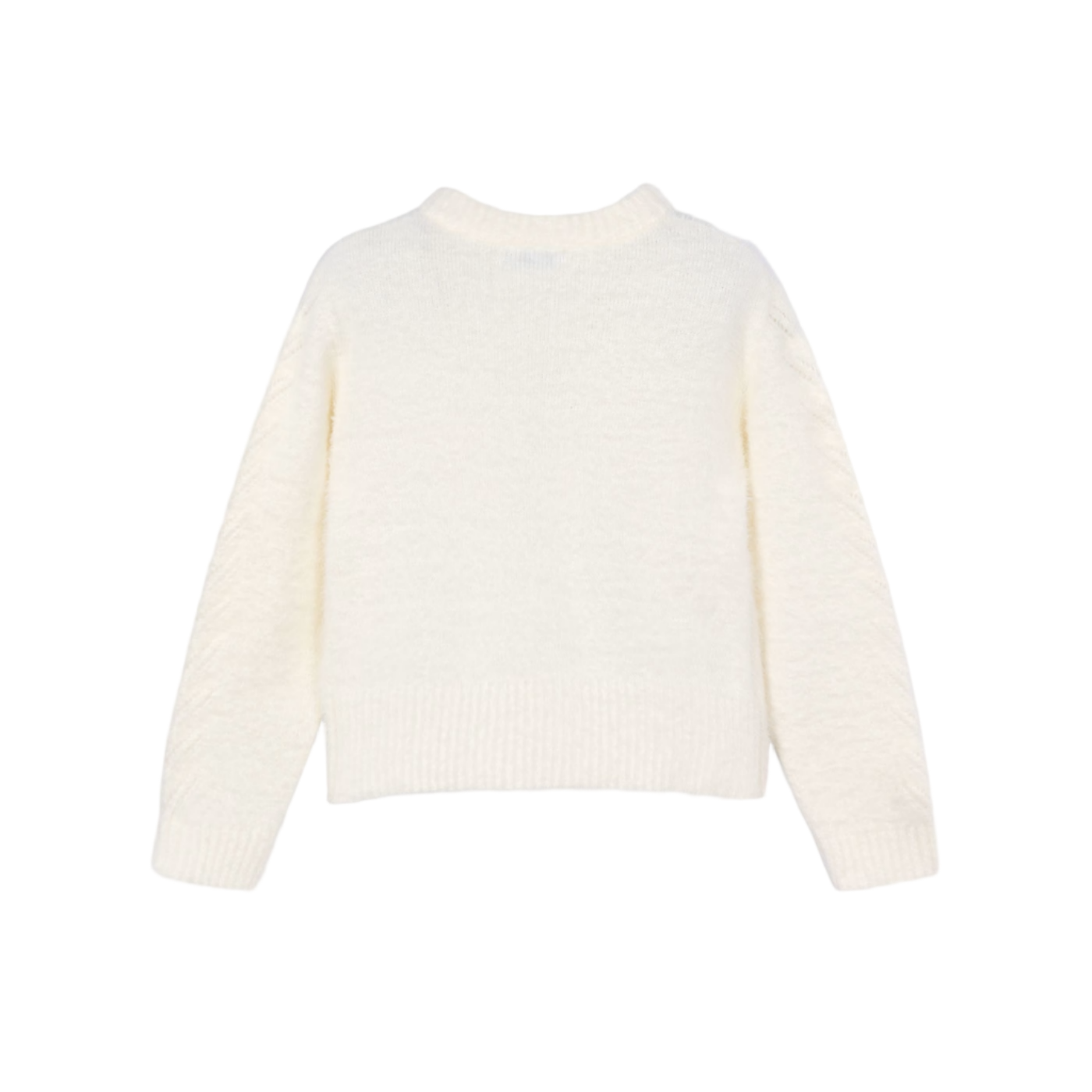 Faux Fur Knit Sweater