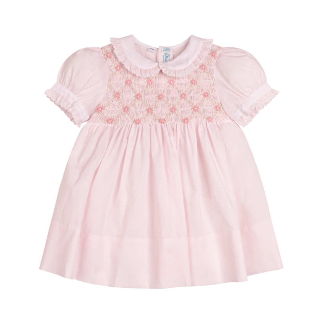Dainty Smocked Floral Dress