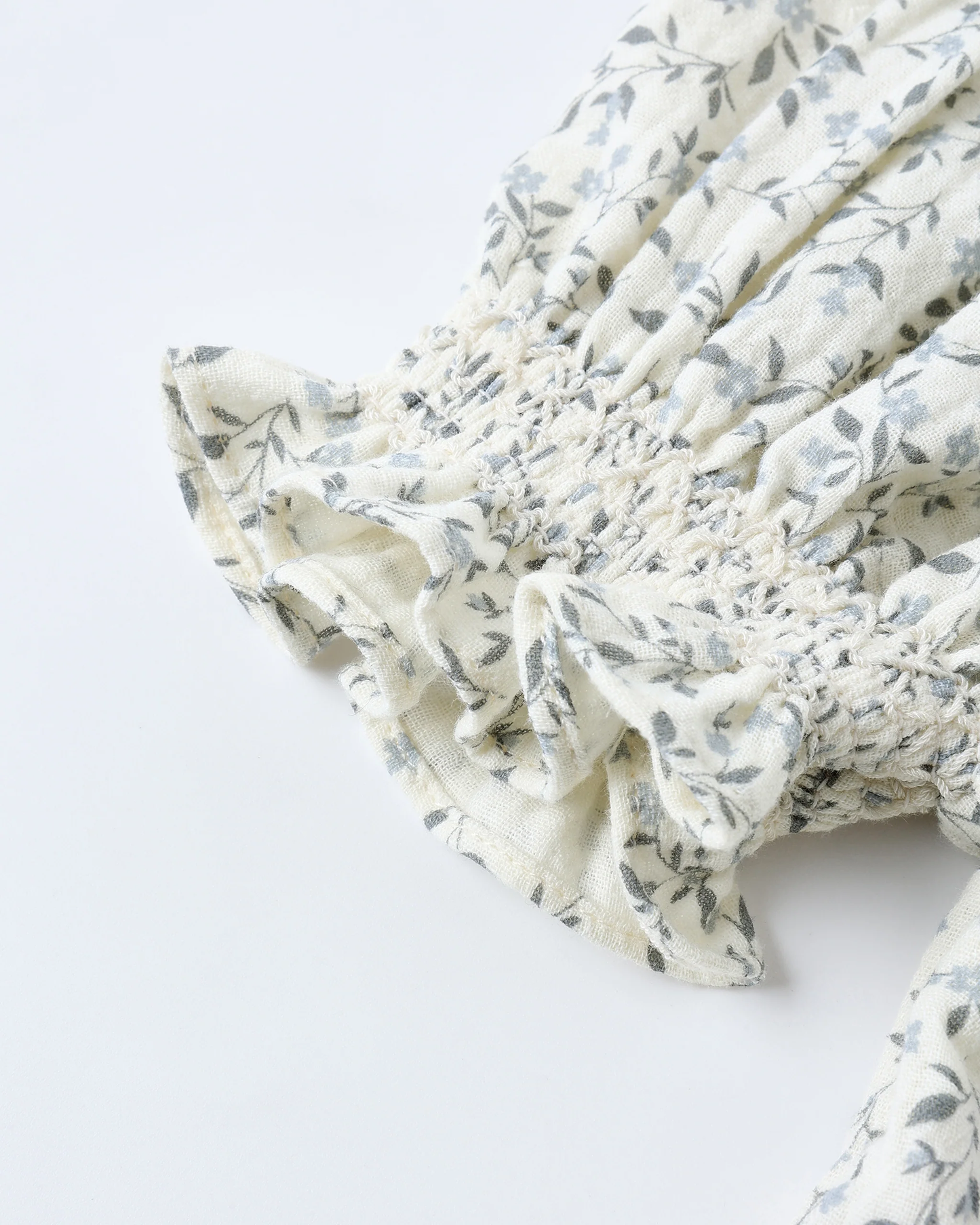 Ada Blouse - Blue Vines