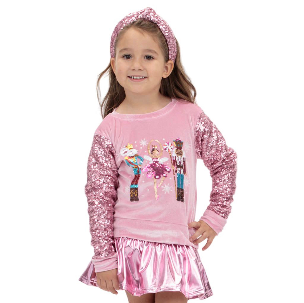 Nutcracker Velvet Sweatshirt