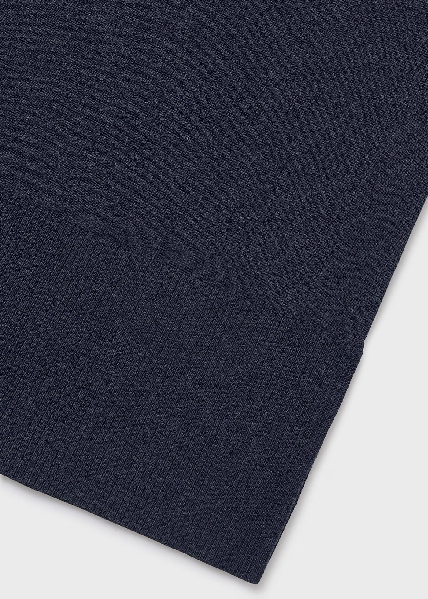 Knit Midi Skirt - Navy