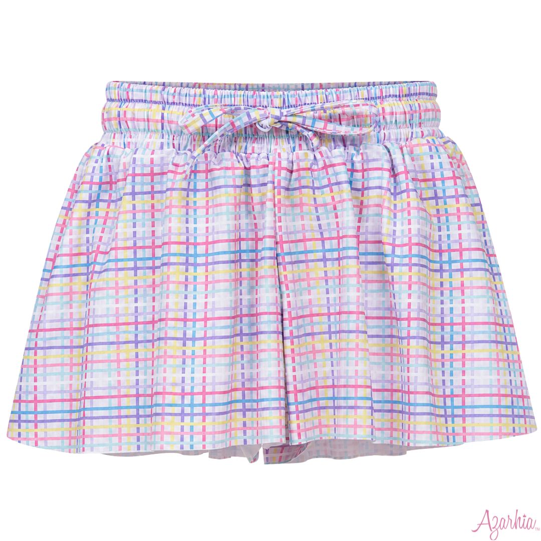 Bright Stripes Butterfly Shorts
