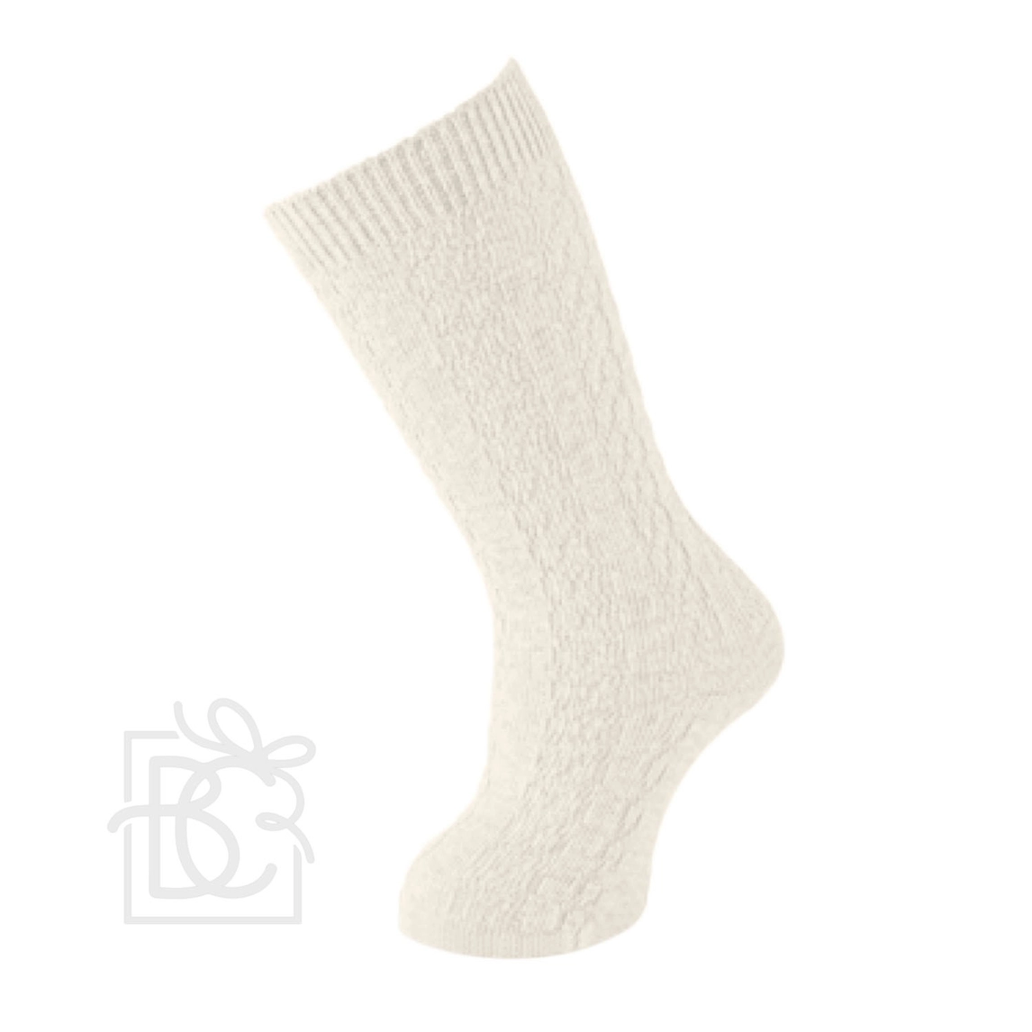 Cable Knee Socks - 422