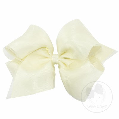 Organza Overlay King Bow - 5012
