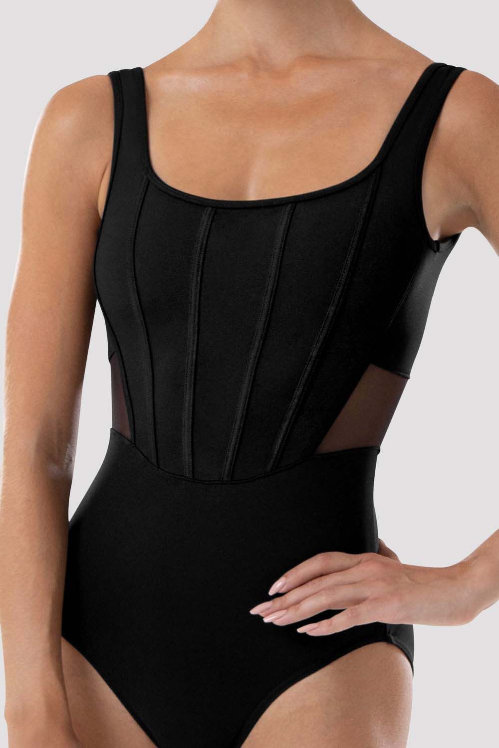 Ladies Square Neck Tank Leo