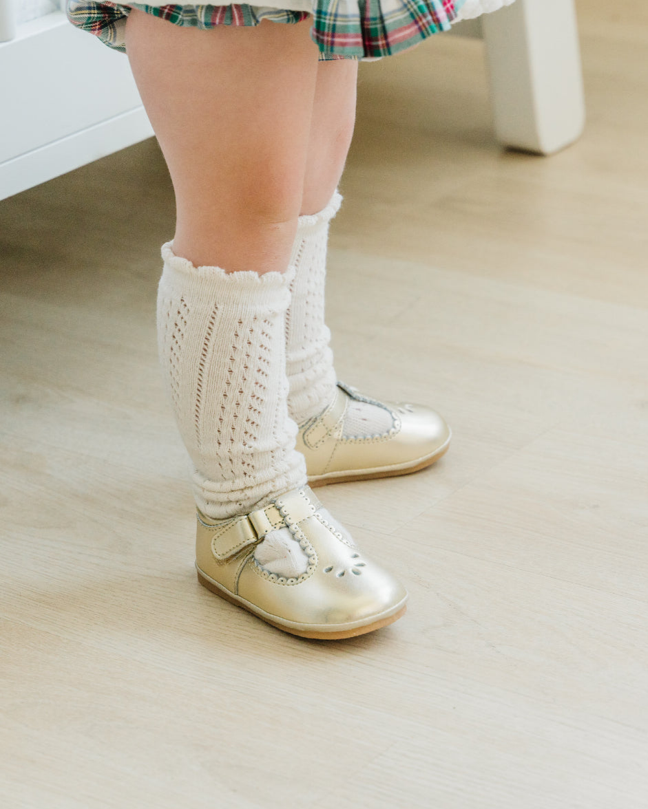 Dottie Patent T-Strap - F-210