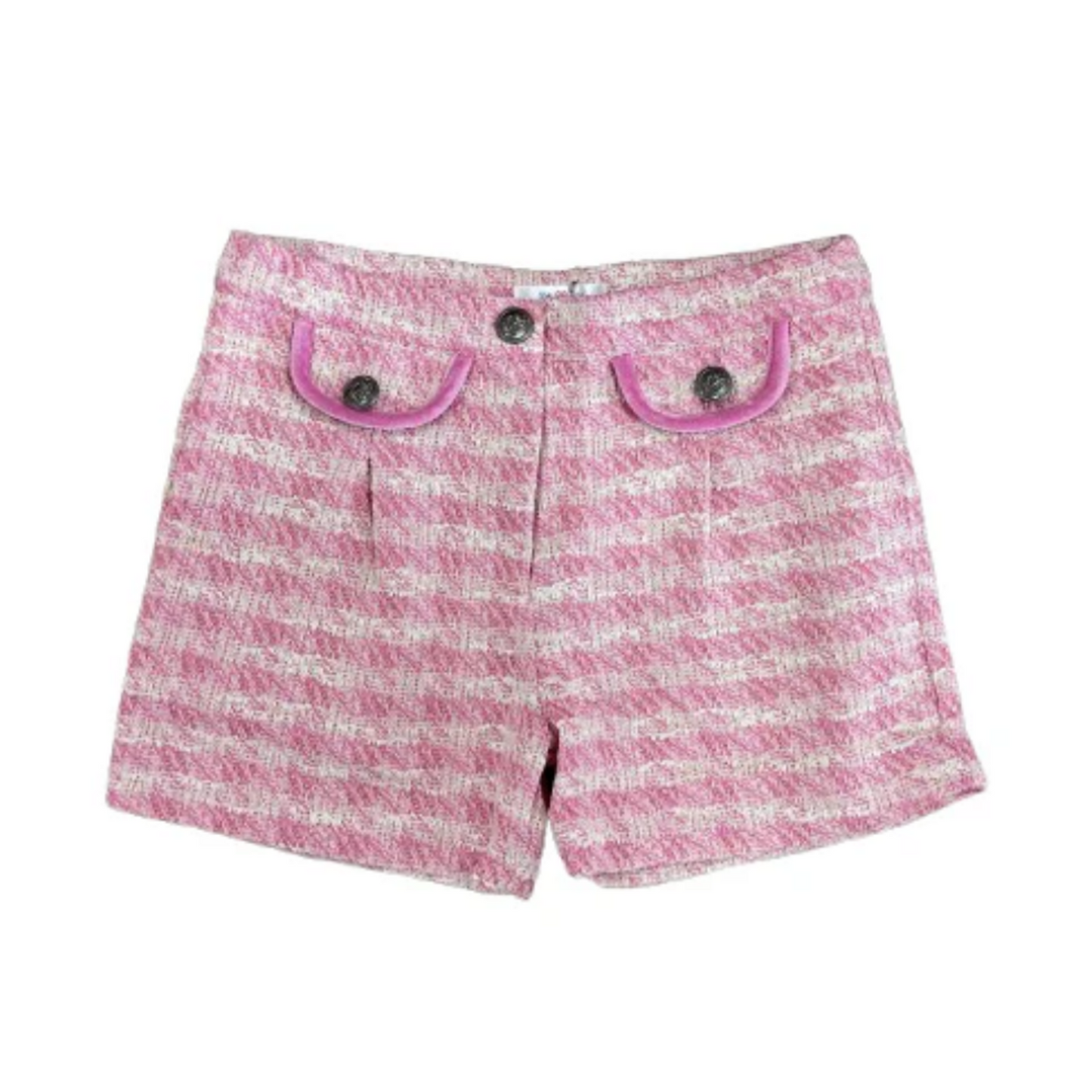 Pink Tweed Shortie