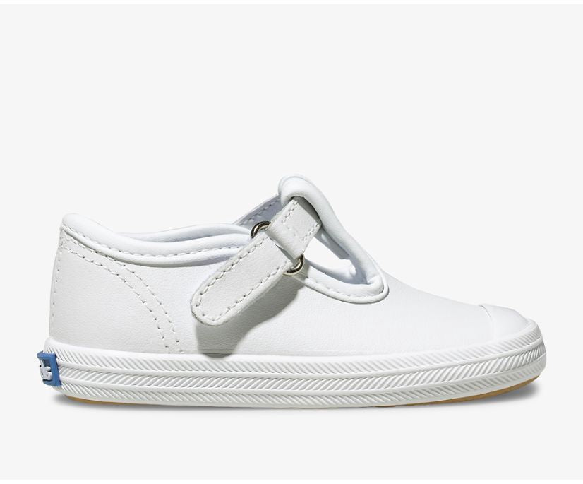 T-Strap Crib - White