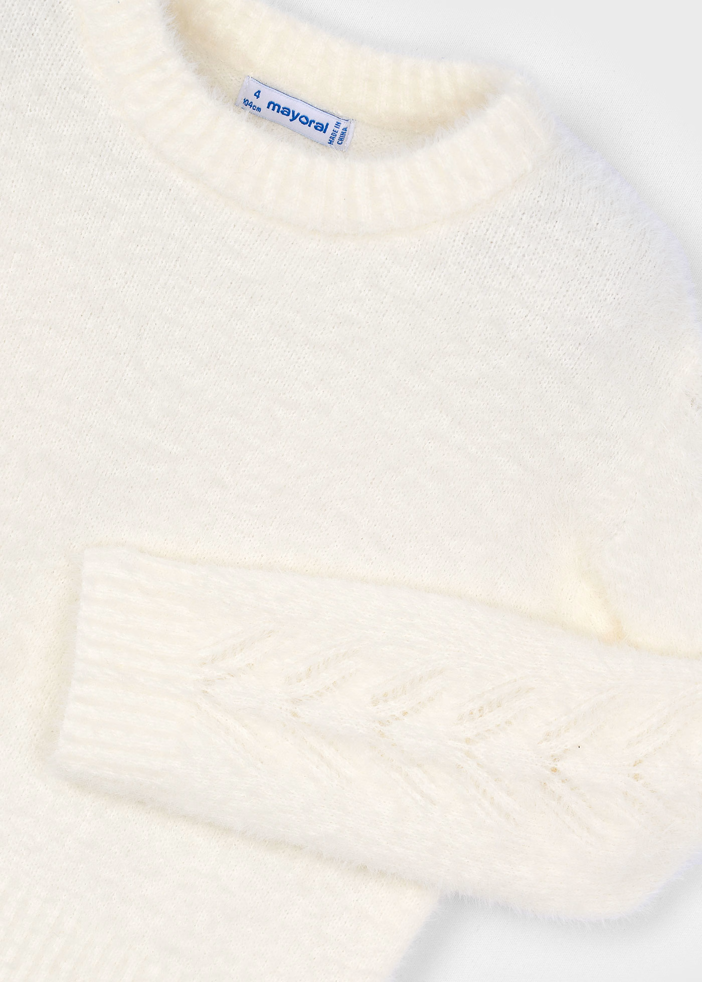 Faux Fur Knit Sweater