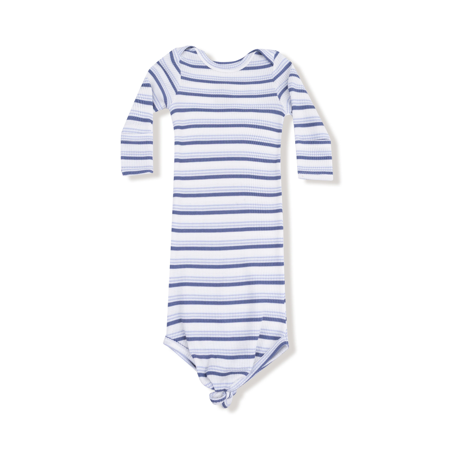 Vintage Blue Stripe - Knotted Gown