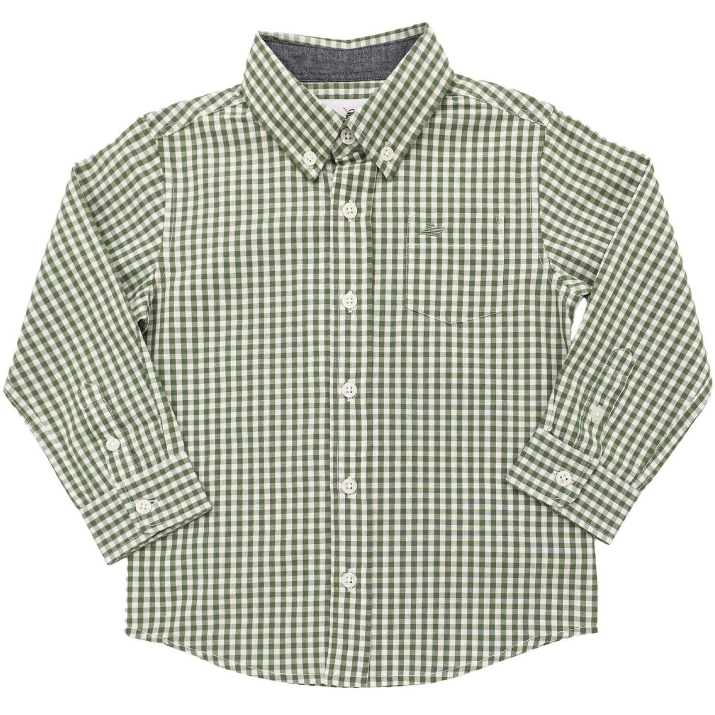 Dress Shirt - Vineyard Green/Wht