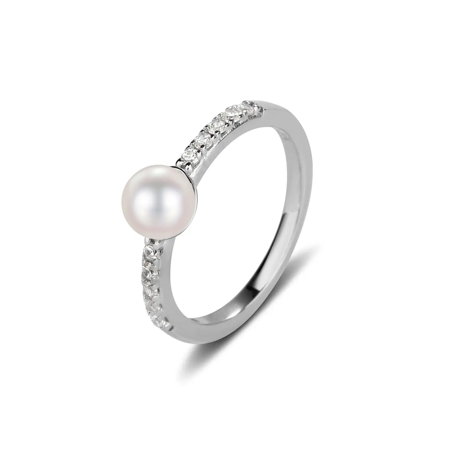 Freshwater Pearl Ring - Silver