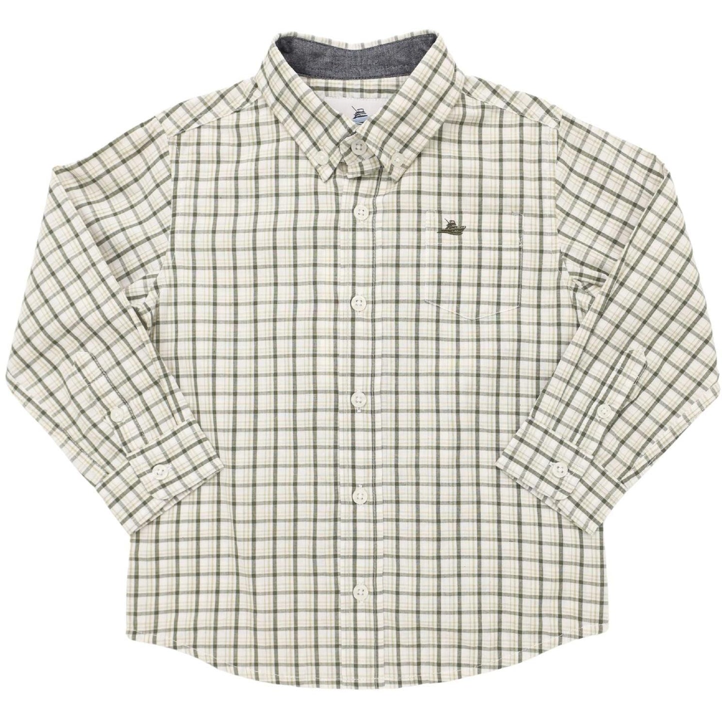 Dress Shirt - Olive/Elm