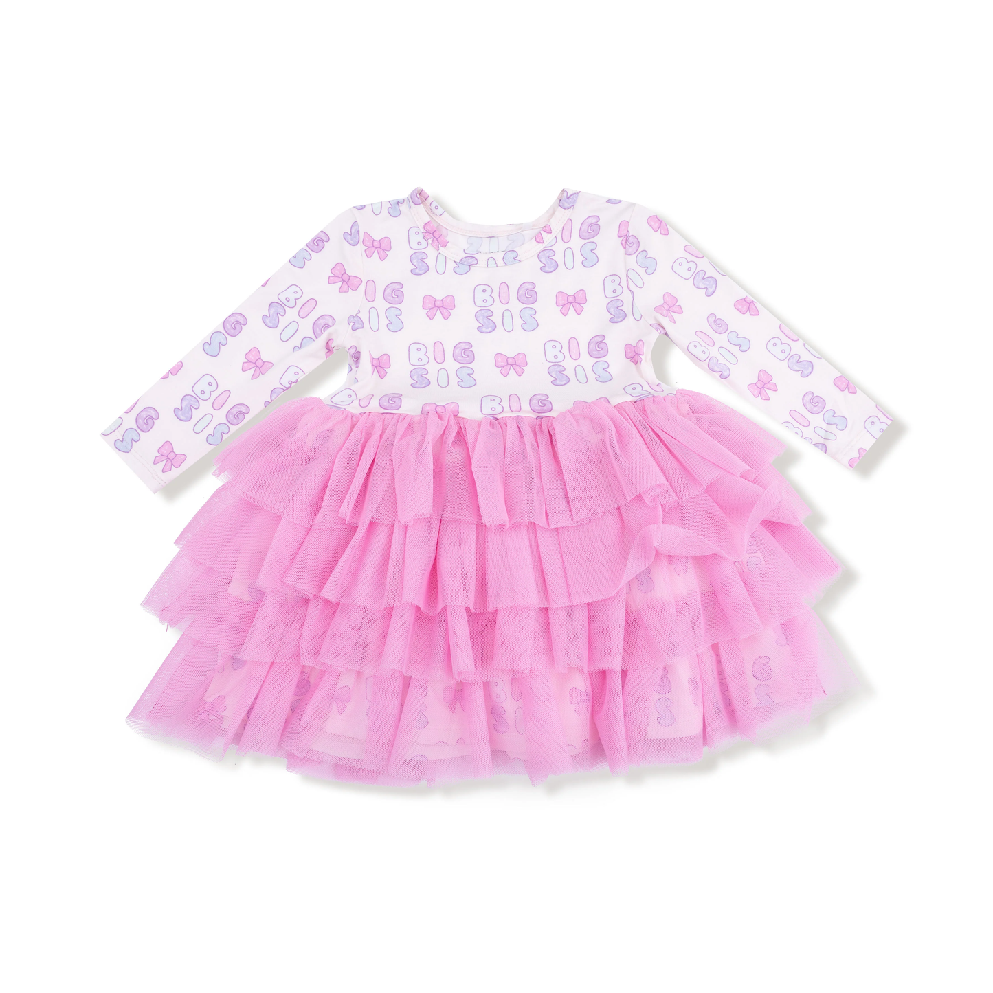 Big Sis - L/S Tulle Dress