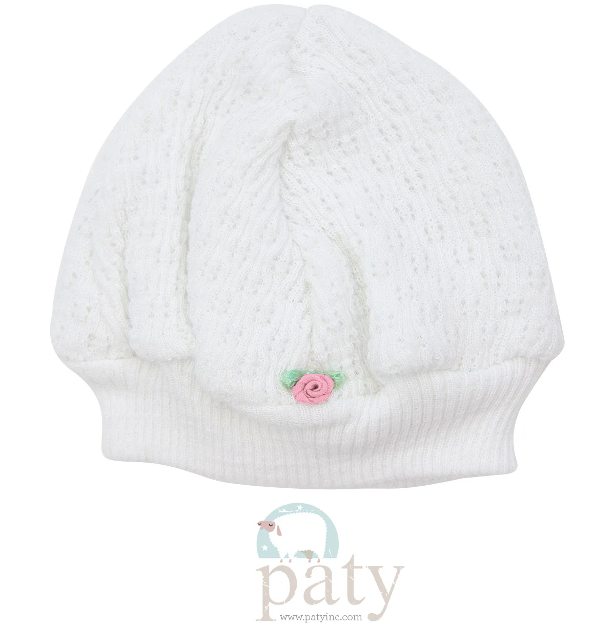Beanie W Rosette - 105R