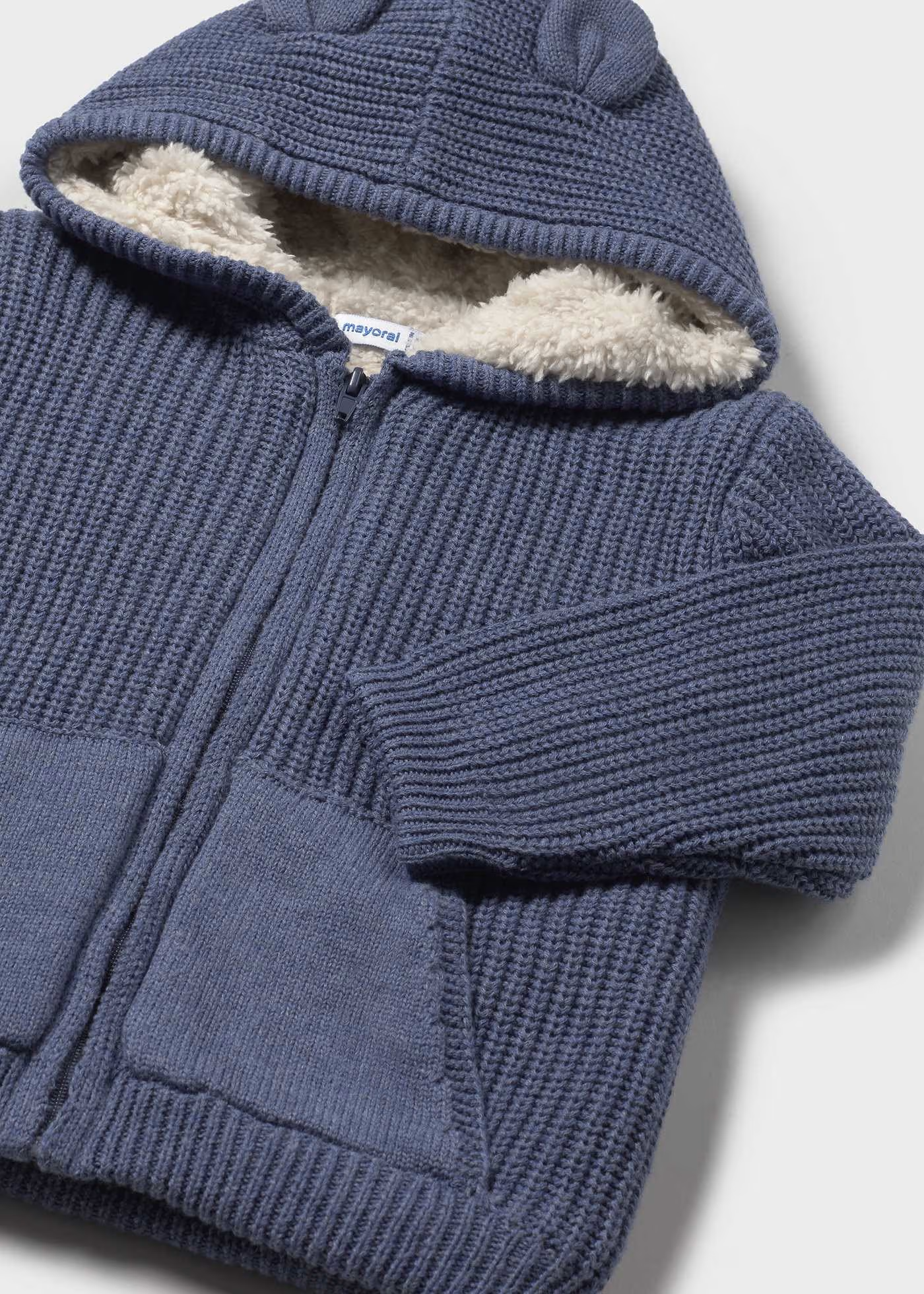 Knit Pullover W/ Ears - Blue