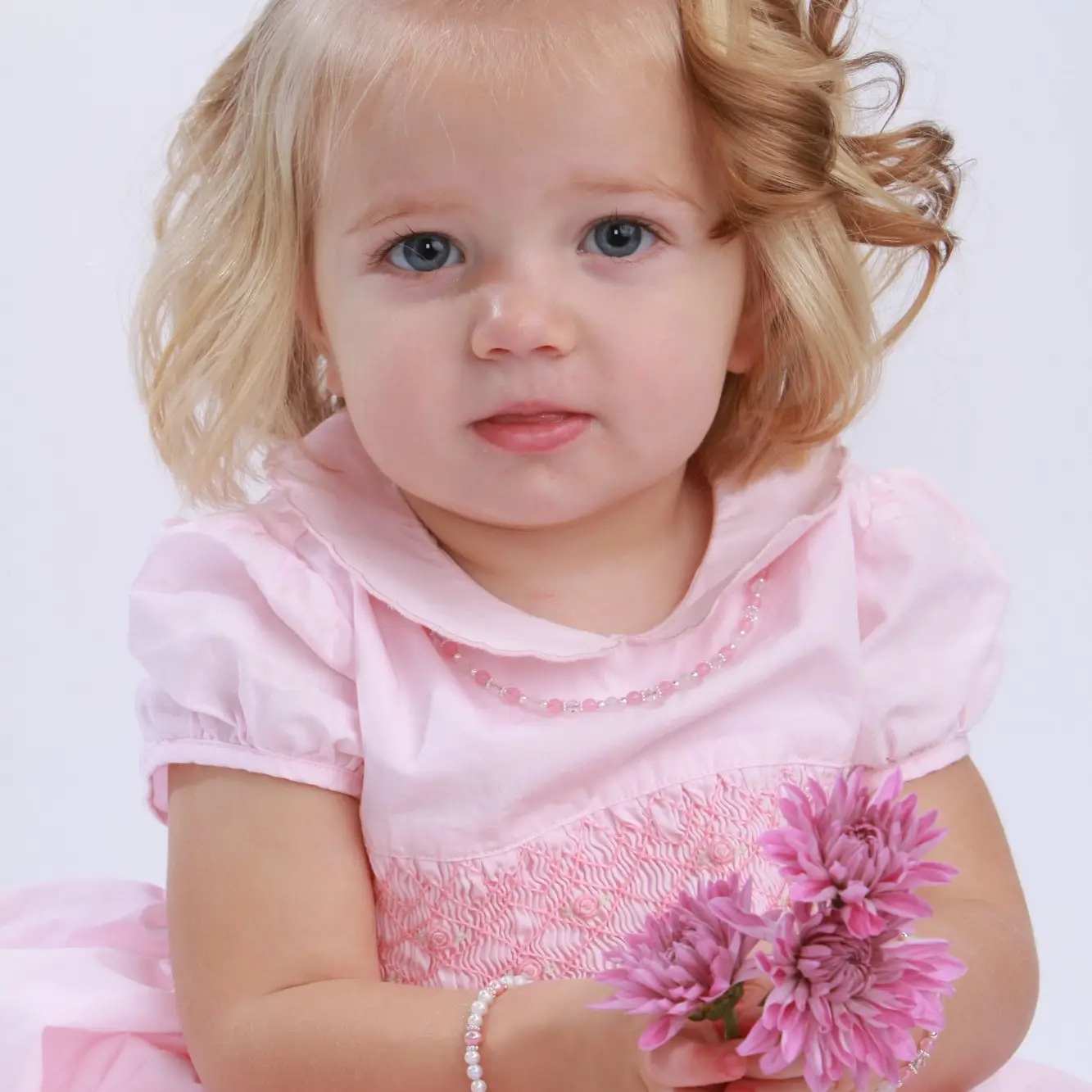 Pearl Bracelet - Pink & White