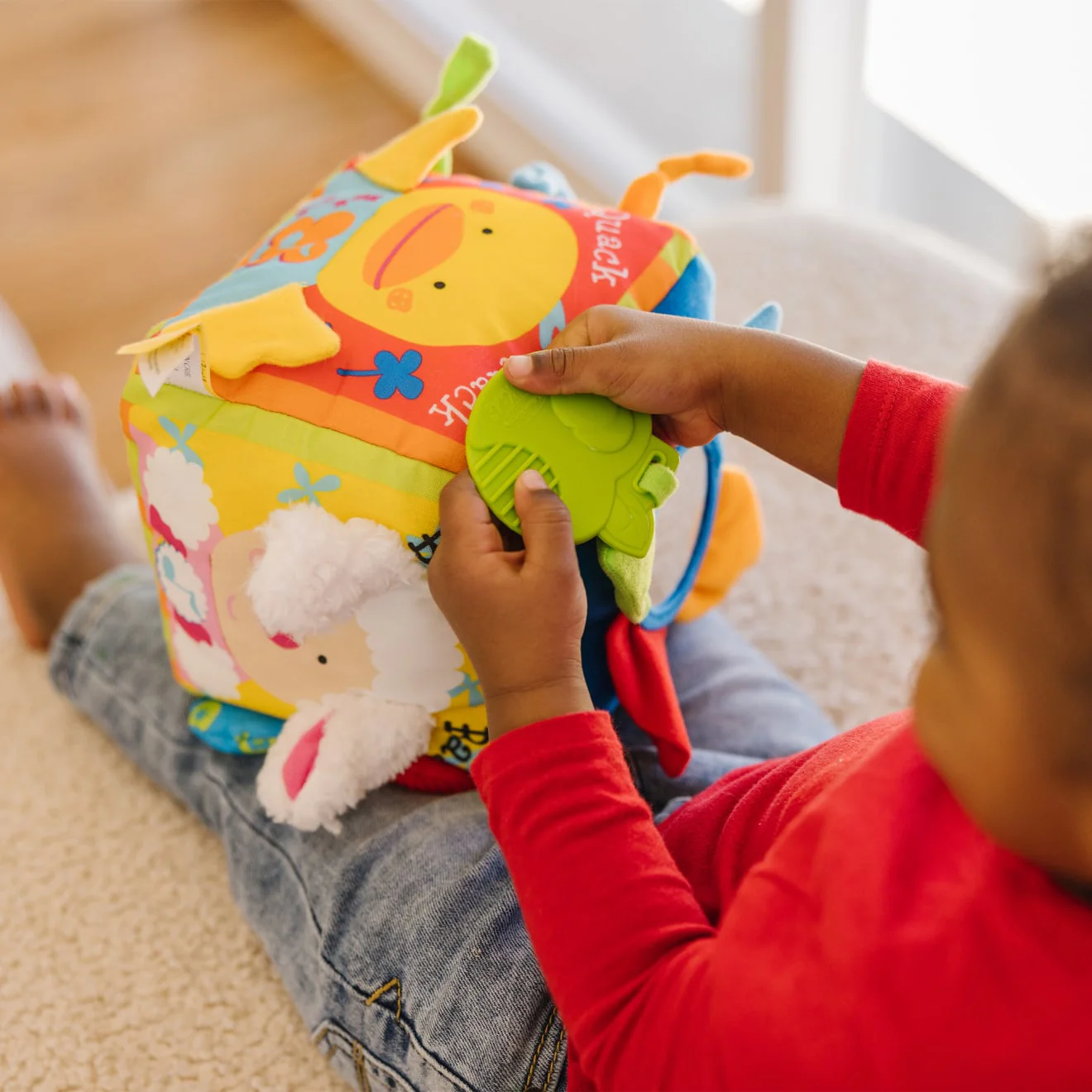 Musical Farmyard Cube Learning Toy