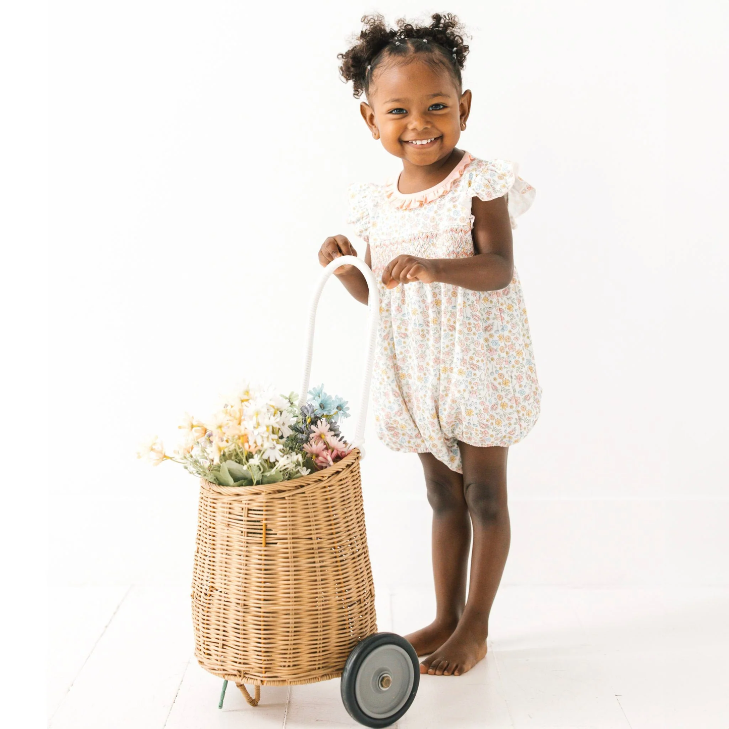 Enchanted Meadows Smocked Bubble