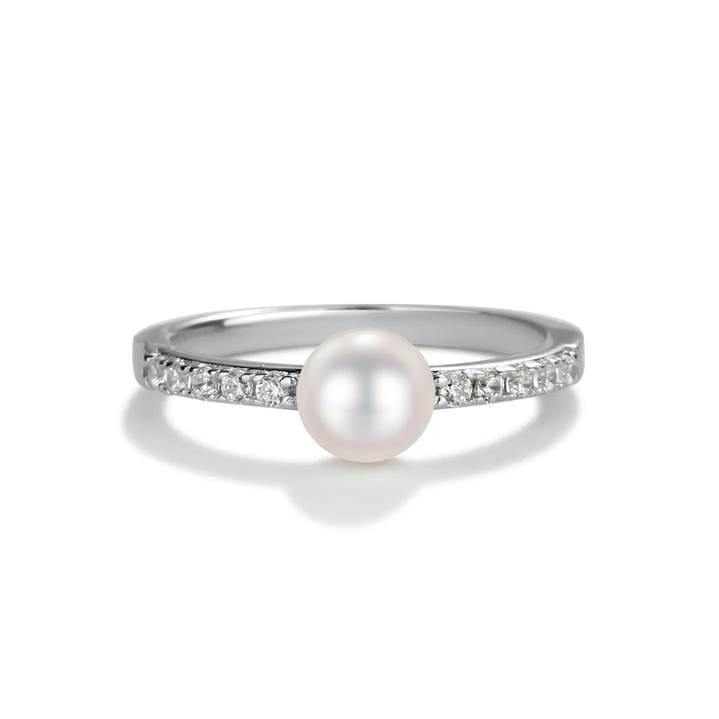 Freshwater Pearl Ring - Silver