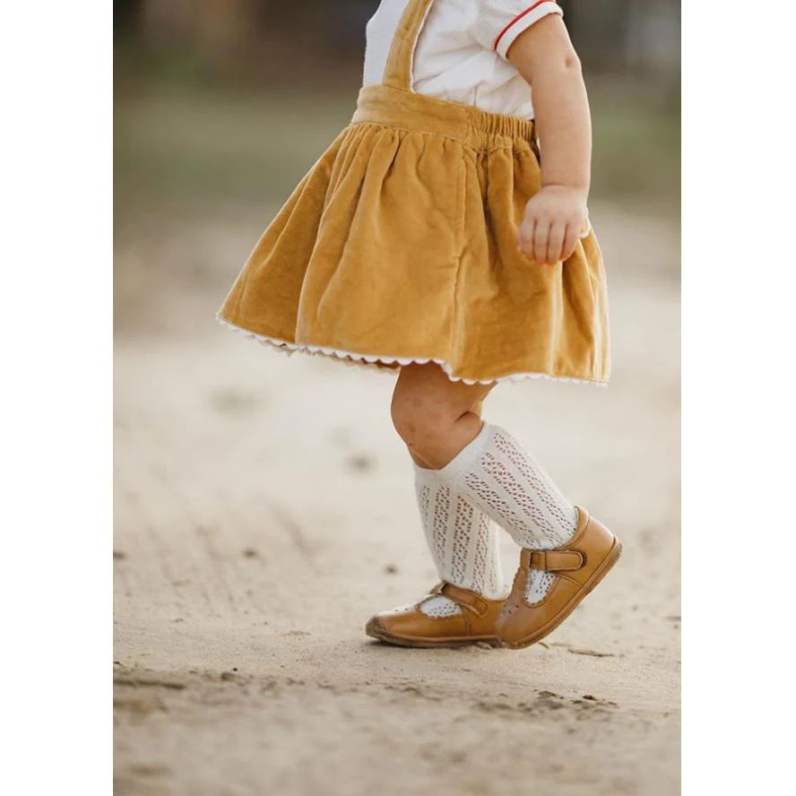 Dottie Scalloped MJ - H-210