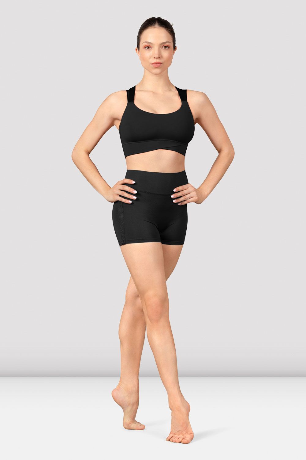 High Waist Short - Black