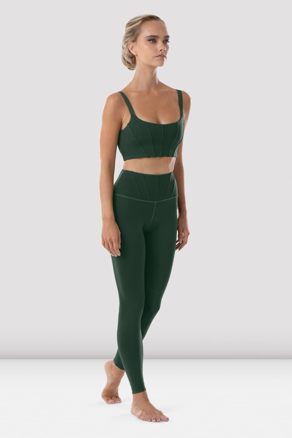 Ladies Paneled Waist Legging