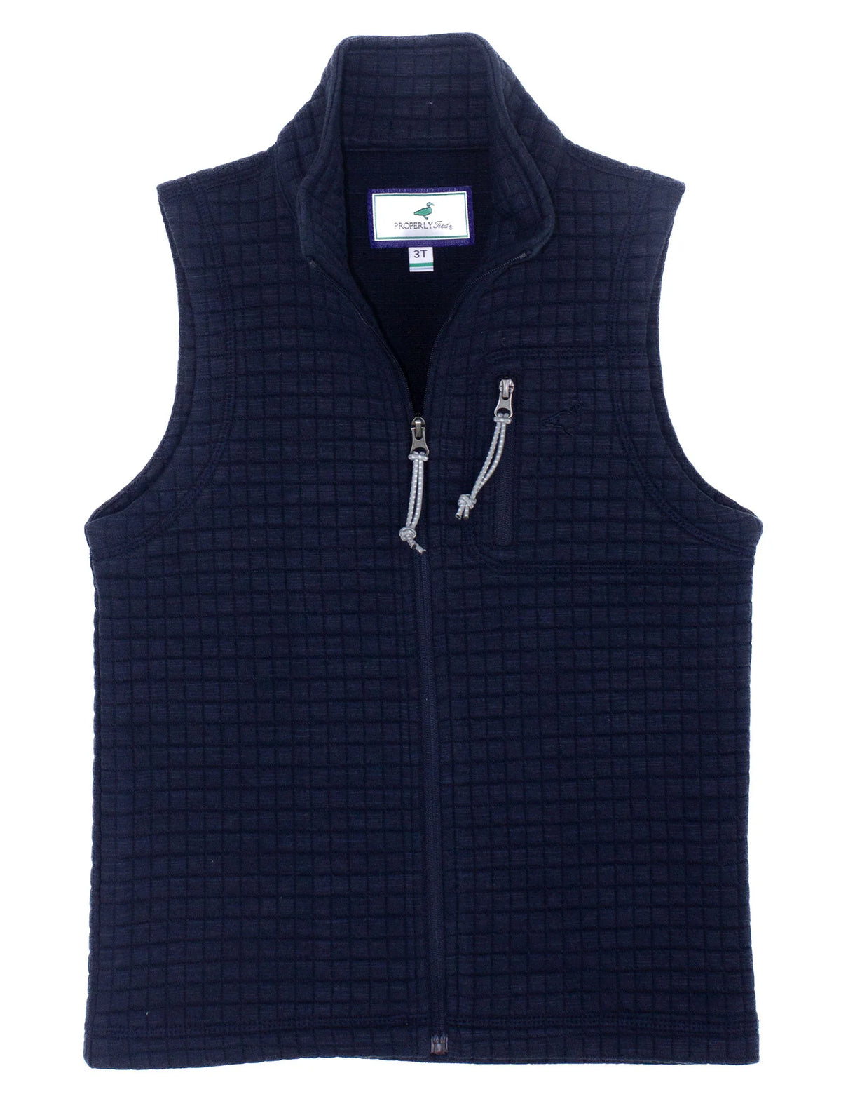 Boys Delta Vest-Navy
