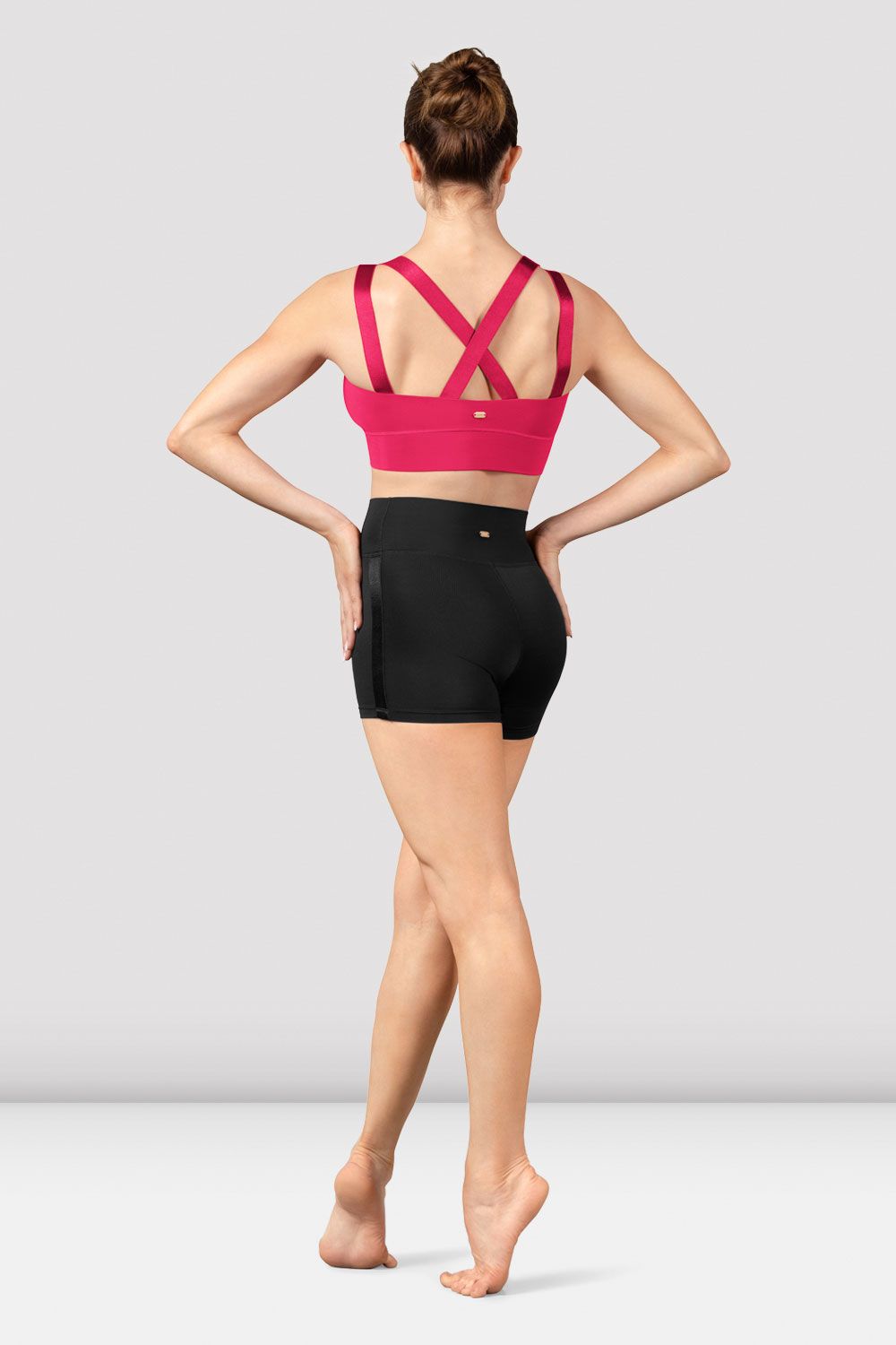 Cross Back Crop Top - Watermelon