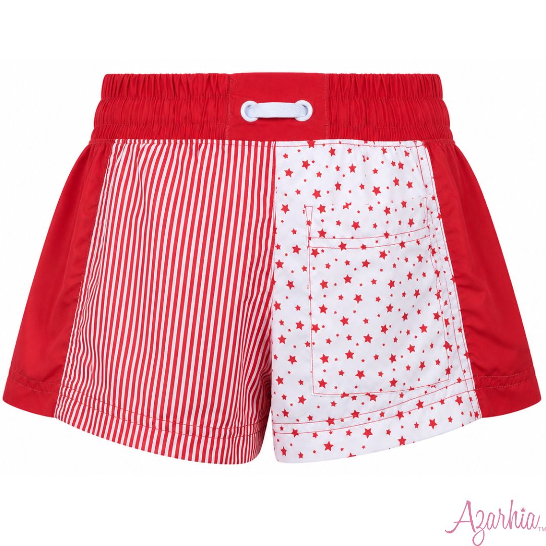 Color Block Shorts