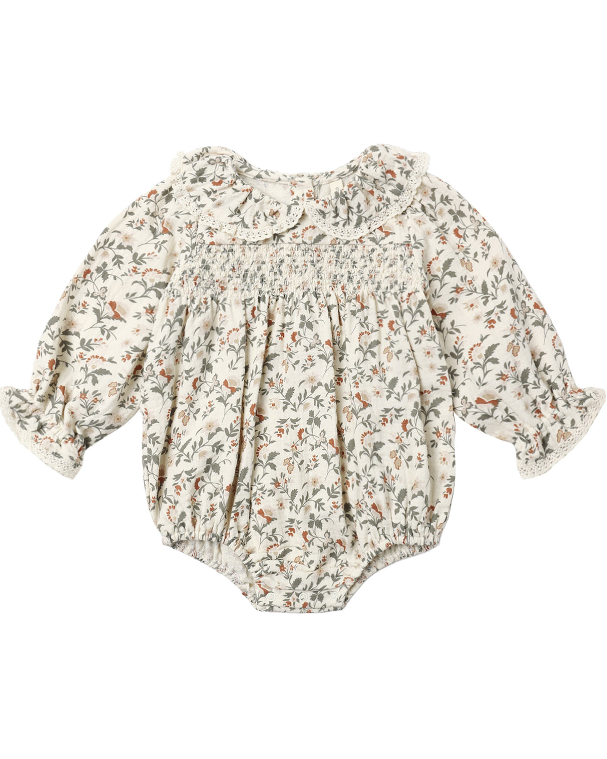Callie Romper - Holiday Floral