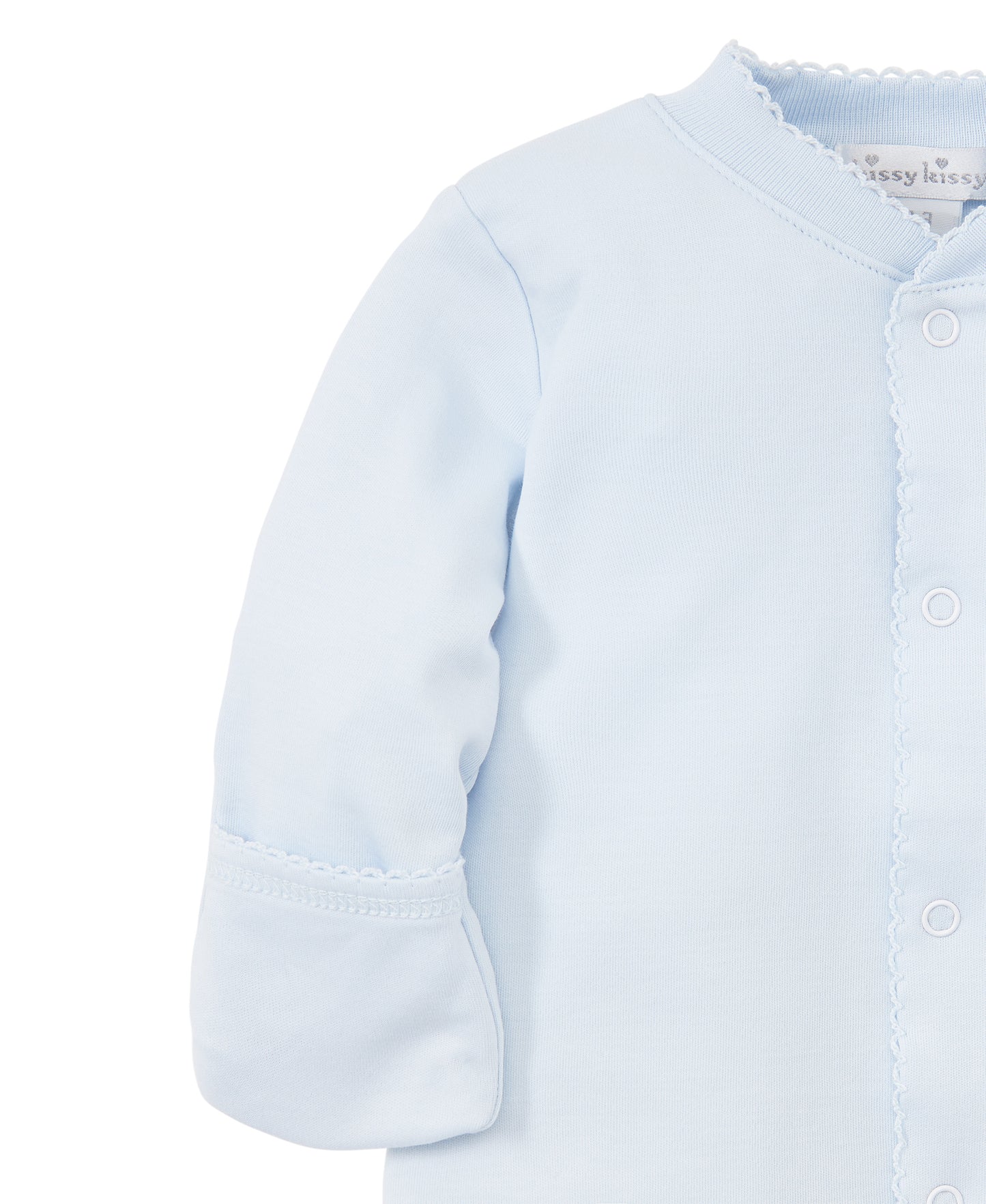 Kissy Basic Footie - Lt. Blue