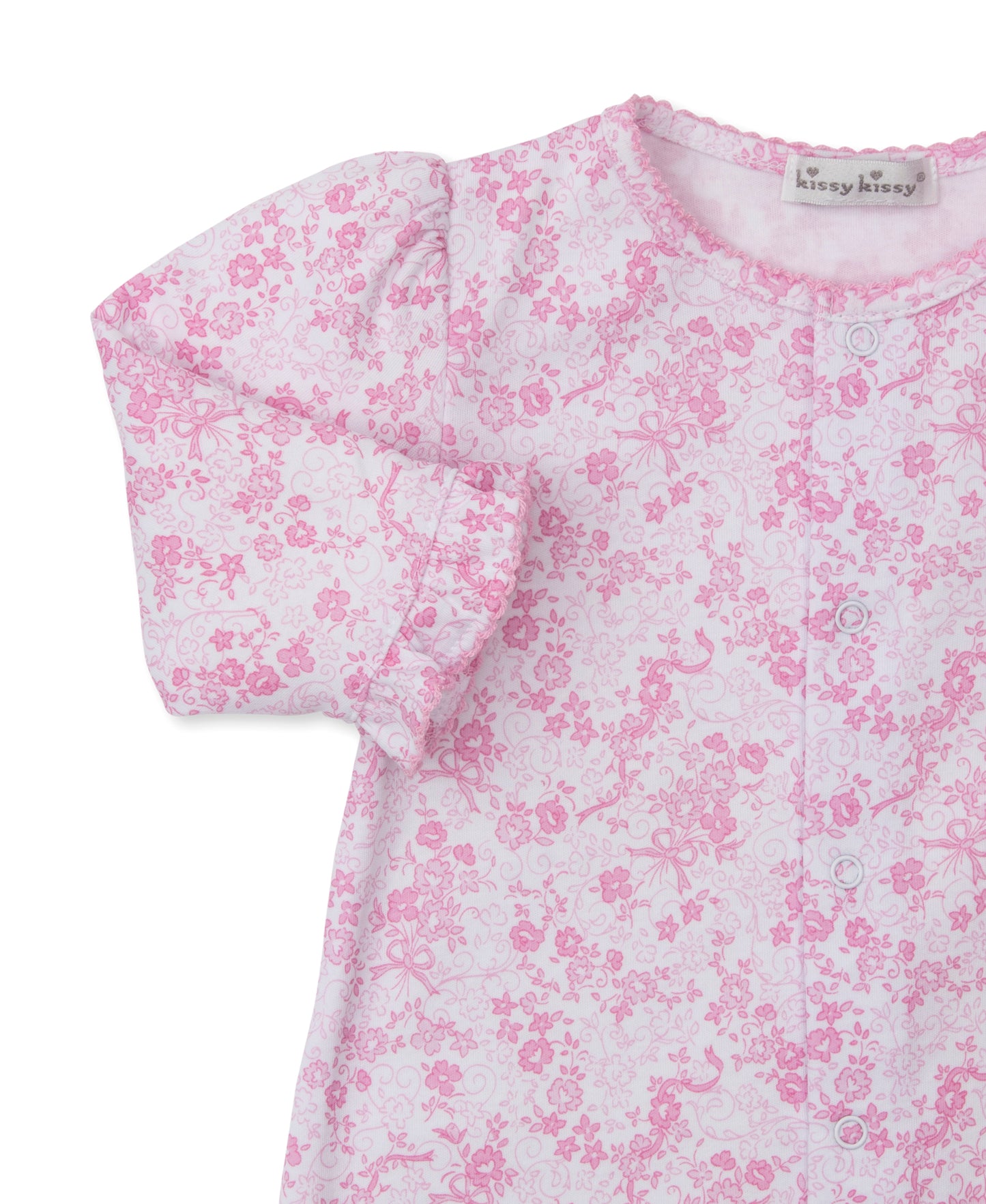 Old English Roses Pink Conv. Gown