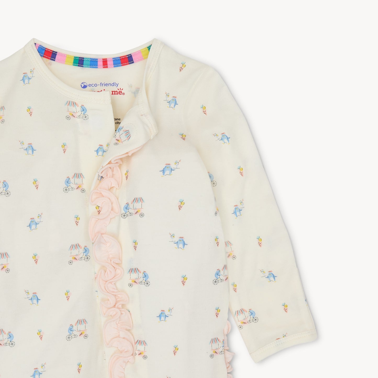 Penguin Pints Ruffle Footie
