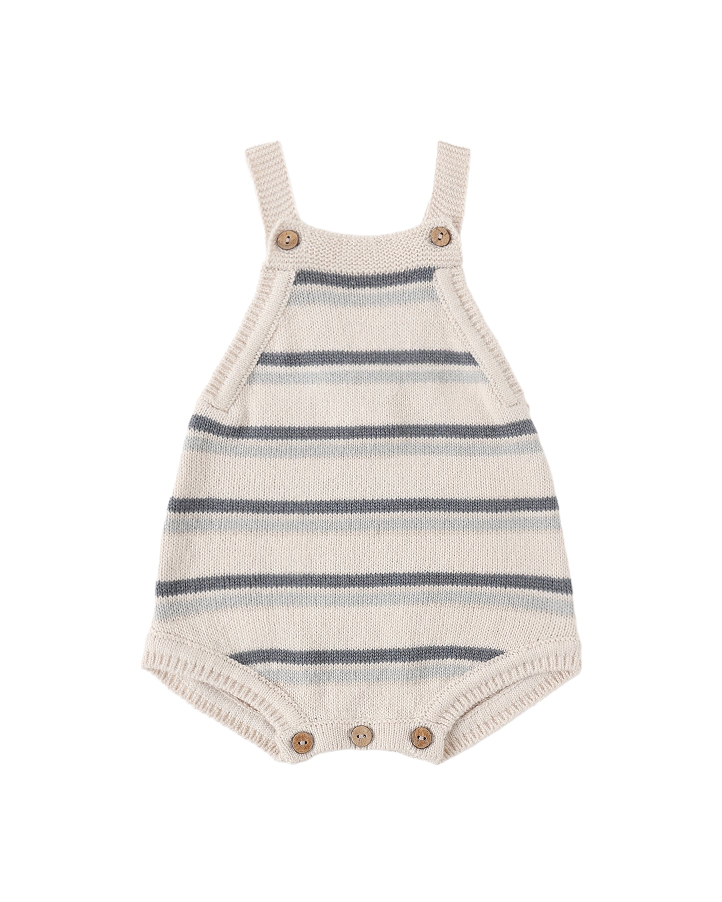 Tatum Romper-Ocean Stripe