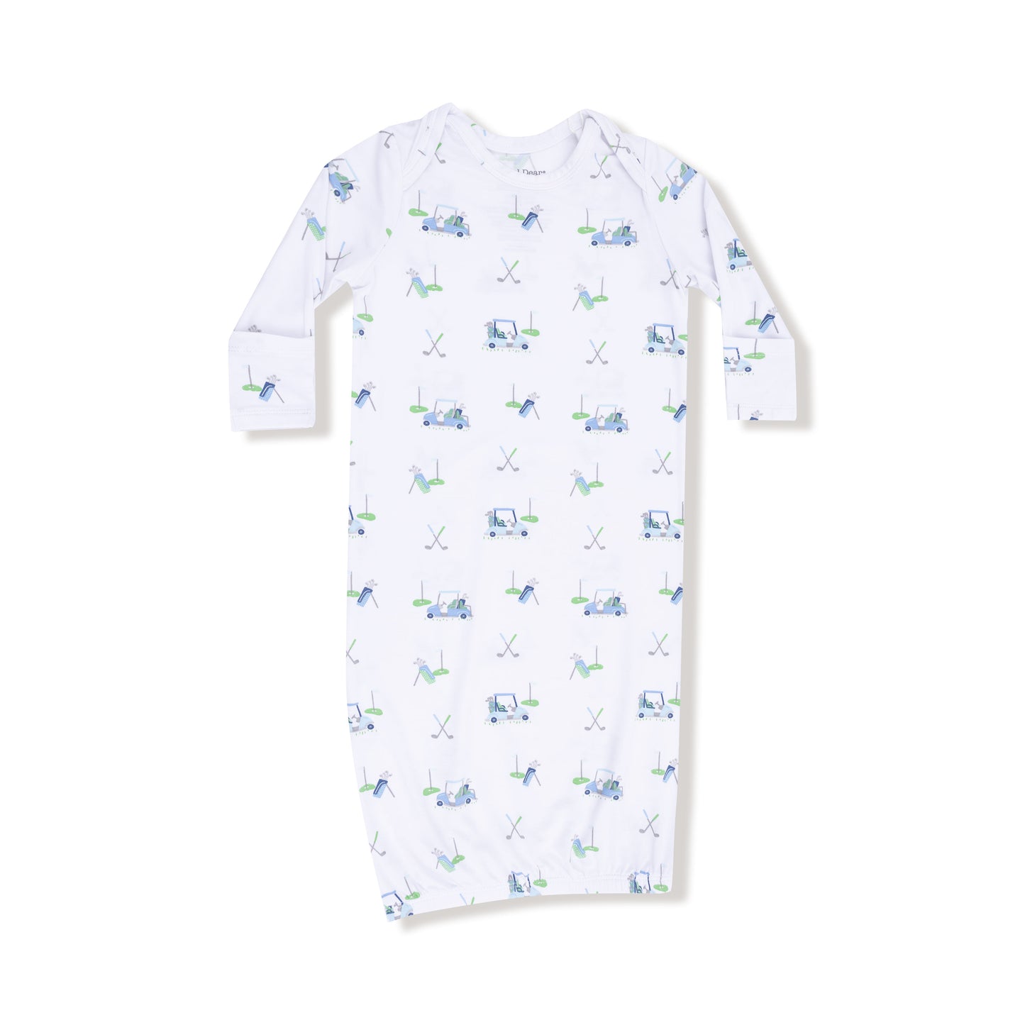 Blue Golf Carts - Lap Gown