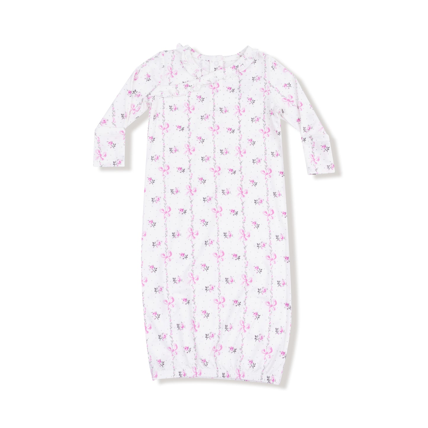 Dainty Buds & Bows - Kimono Gown