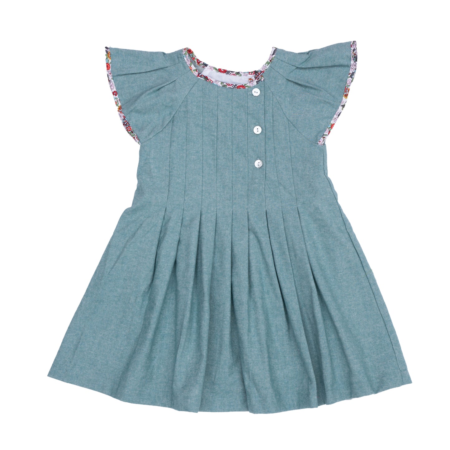Mary Kathryn Dress - Fall Teal