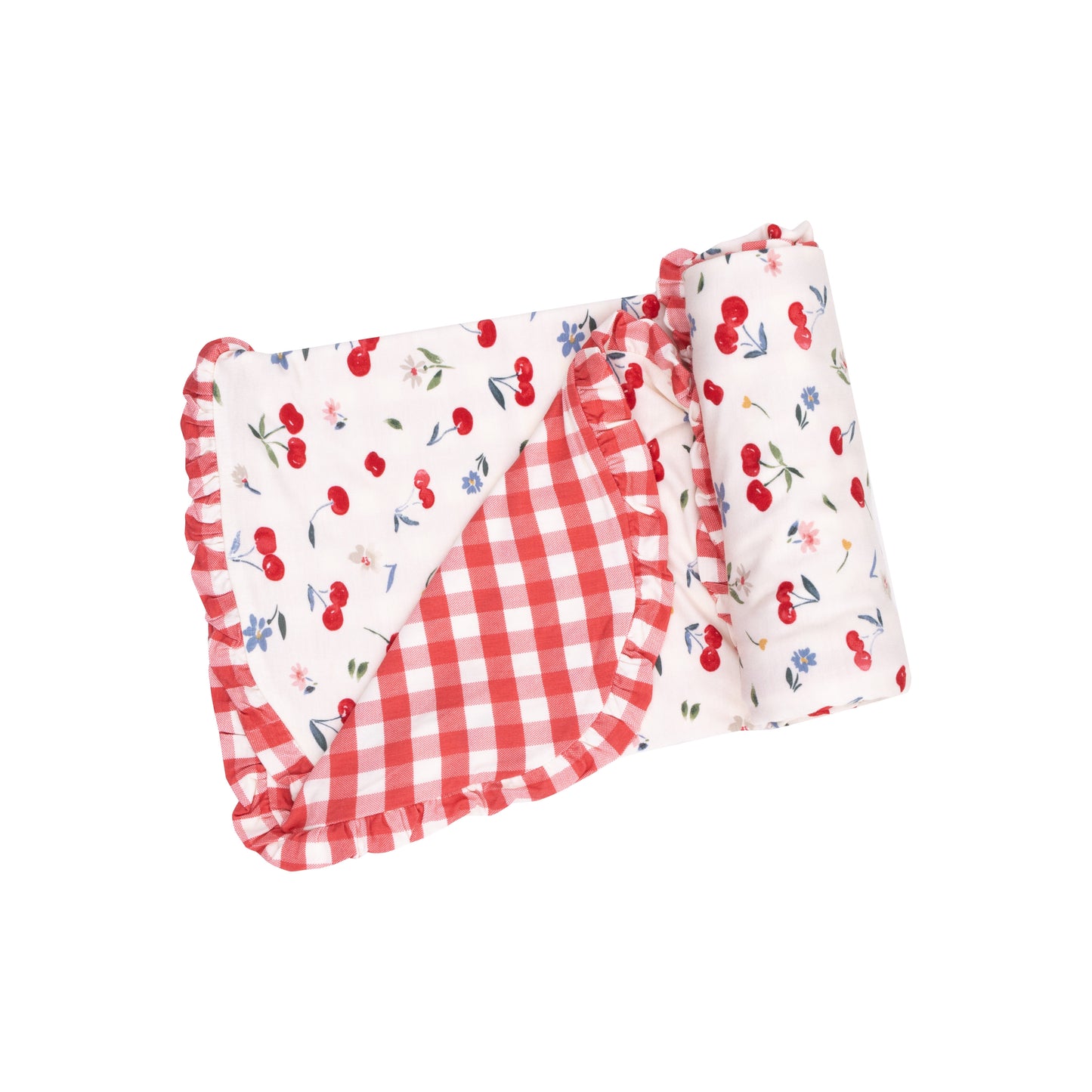 Watercolor Cherries Rec. Blanket