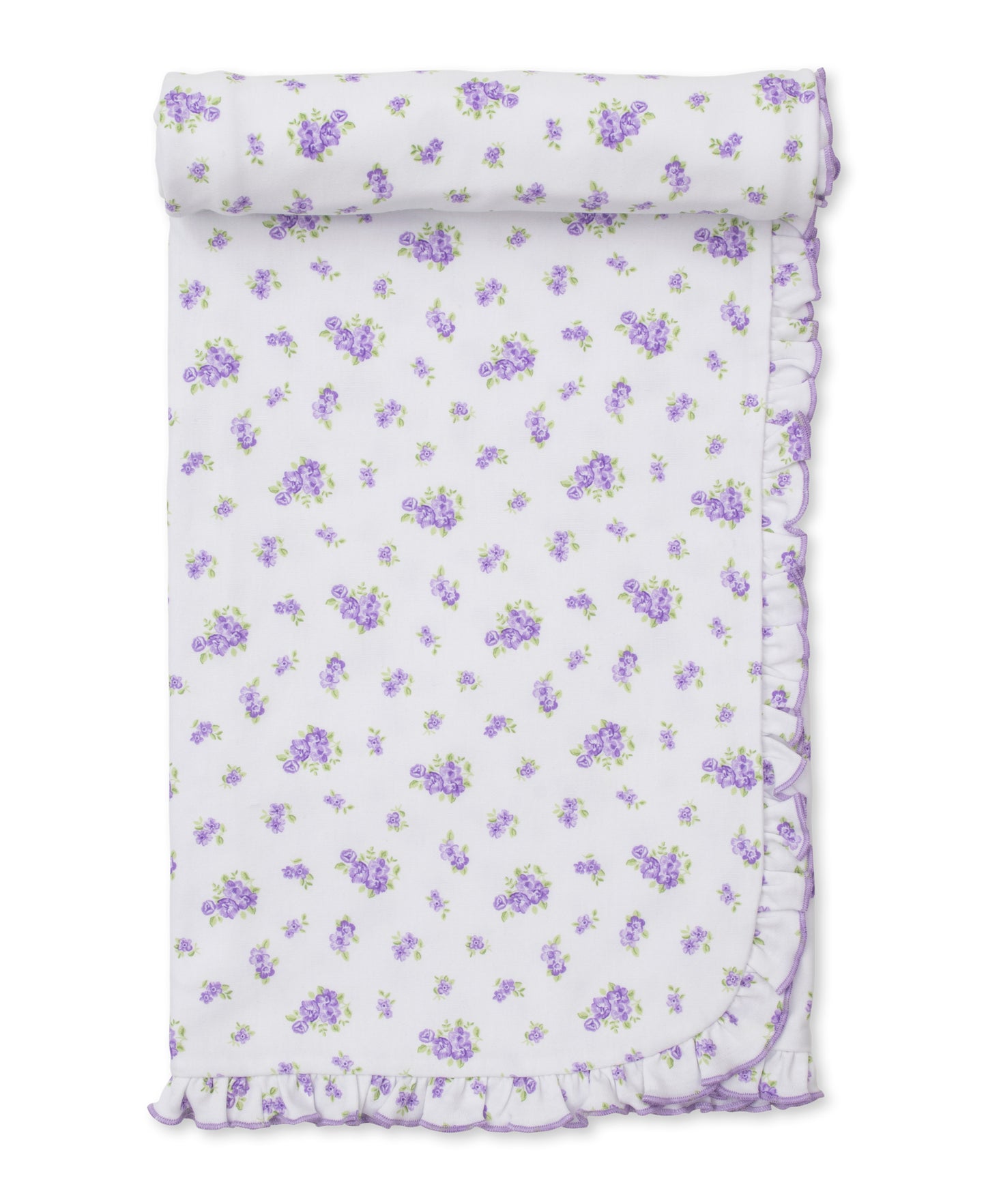Roses & Blooms Blanket - Lilac