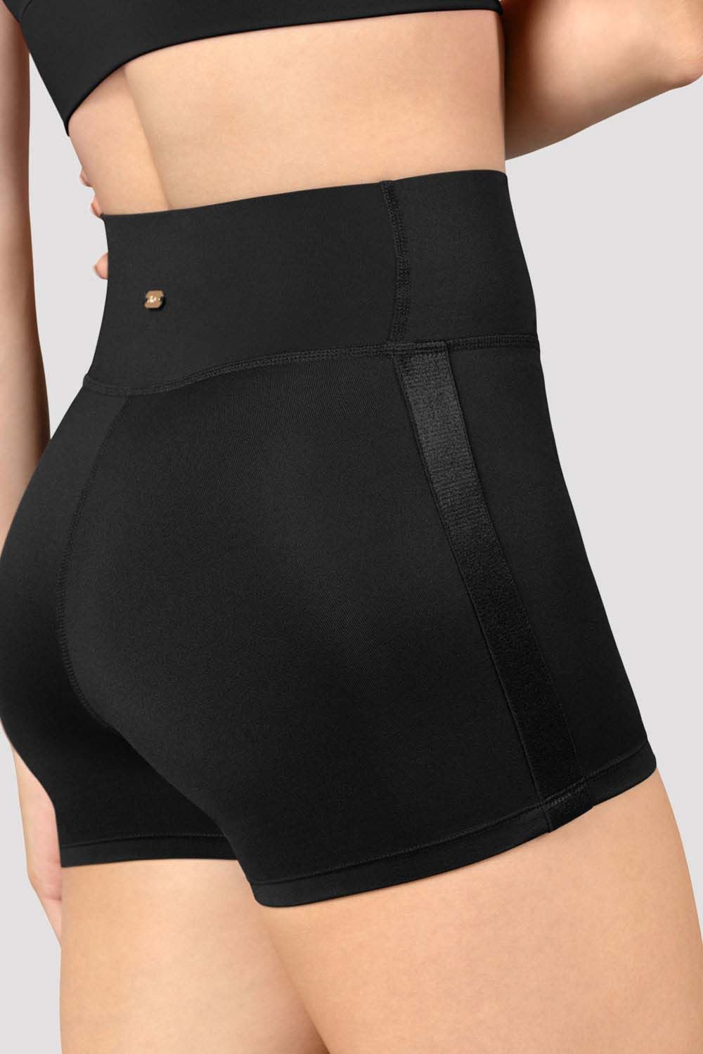 High Waist Short - Black