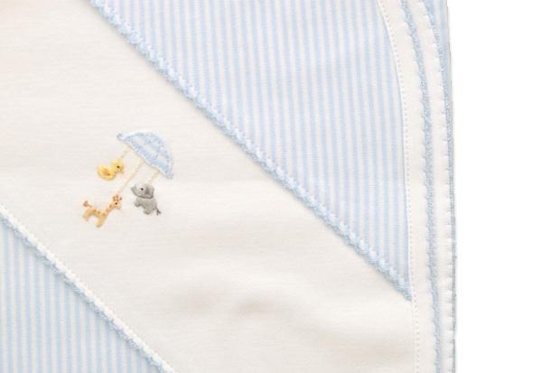 Animal Mobile Blanket - Blue