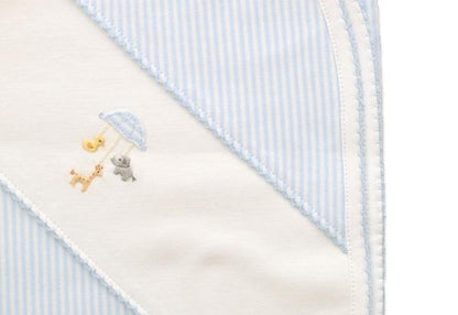 Animal Mobile Blanket - Blue